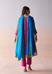 Lightfall Blue Dupatta