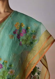 "Earthsong Jamdani Saree "
