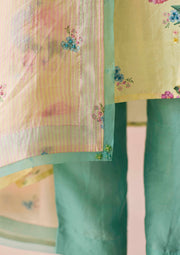 SoulFlower Green Dupatta