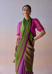Ember Whisper Saree