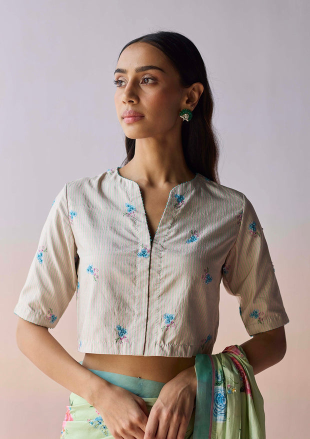 SoulFlower Green Blouse