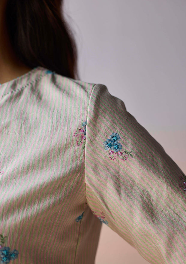 SoulFlower Green Blouse