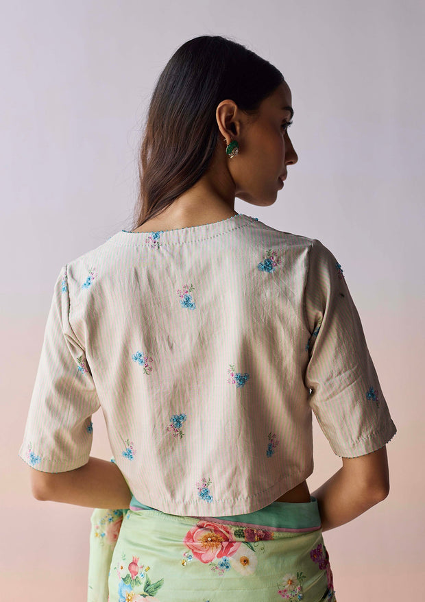 SoulFlower Green Blouse