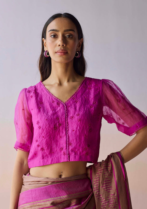 StarBloom Bright Pink Blouse