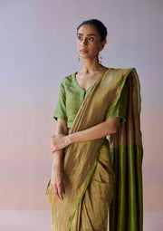 Eternal Glow Zari Saree