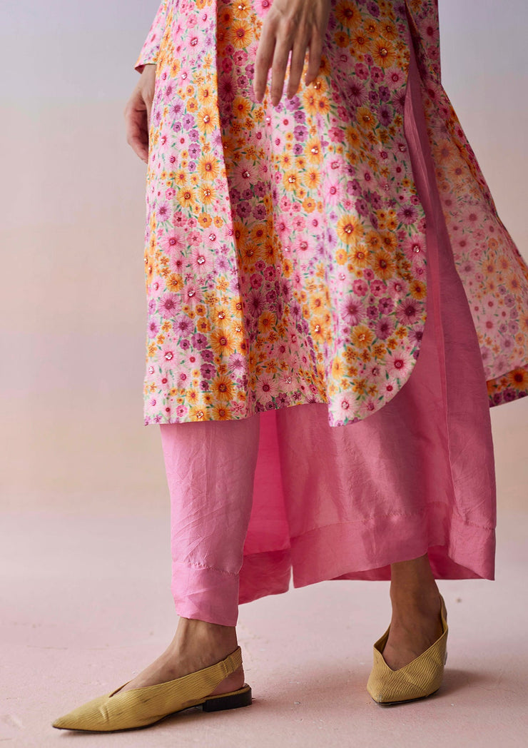 Wildflower Dawn Pink Kurta Set