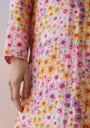 Wildflower Dawn Pink Kurta Set