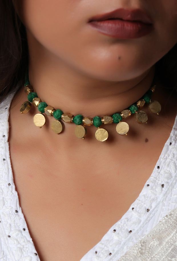 Sareen green necklace