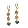 Rasa green earrings