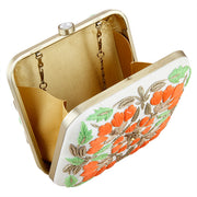 Zoraa orange clutch