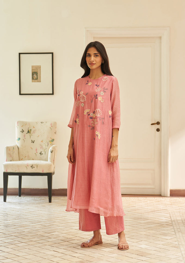 Peony Applique Co-ord Set