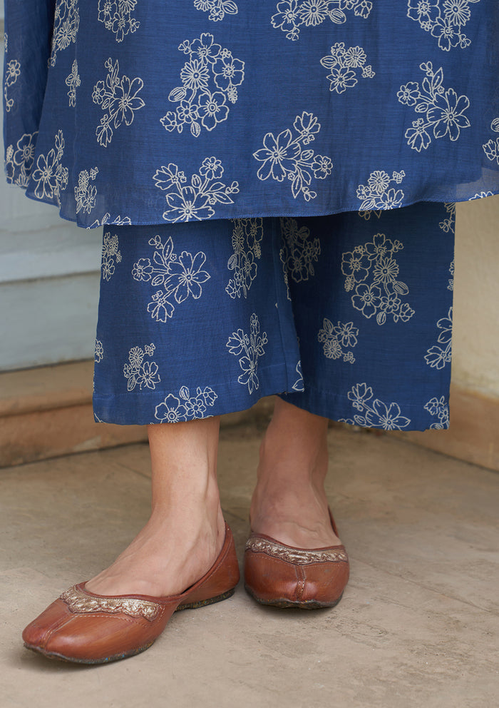 Ocean Blue Floral Co-ord Set
