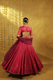 Pink Jaipuri Lehenga