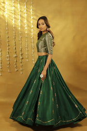 Green Baag Lehenga