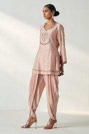 PIHU BLUSH PINK TULIP PANT SET