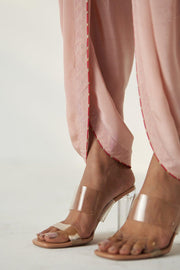 PIHU BLUSH PINK TULIP PANT SET