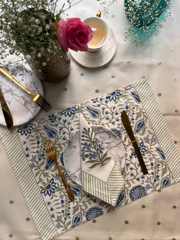 Sophie Dining Table mats and Napkins set (6+6)