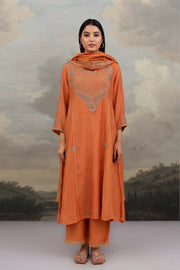 Rust Orange Ambia Dress set