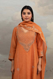 Rust Orange Ambia Dress set