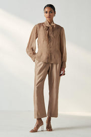 PADMA FAWN SHIRT PANT SET