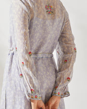 MIRROR WORK BANJARA SHIRT DRESS