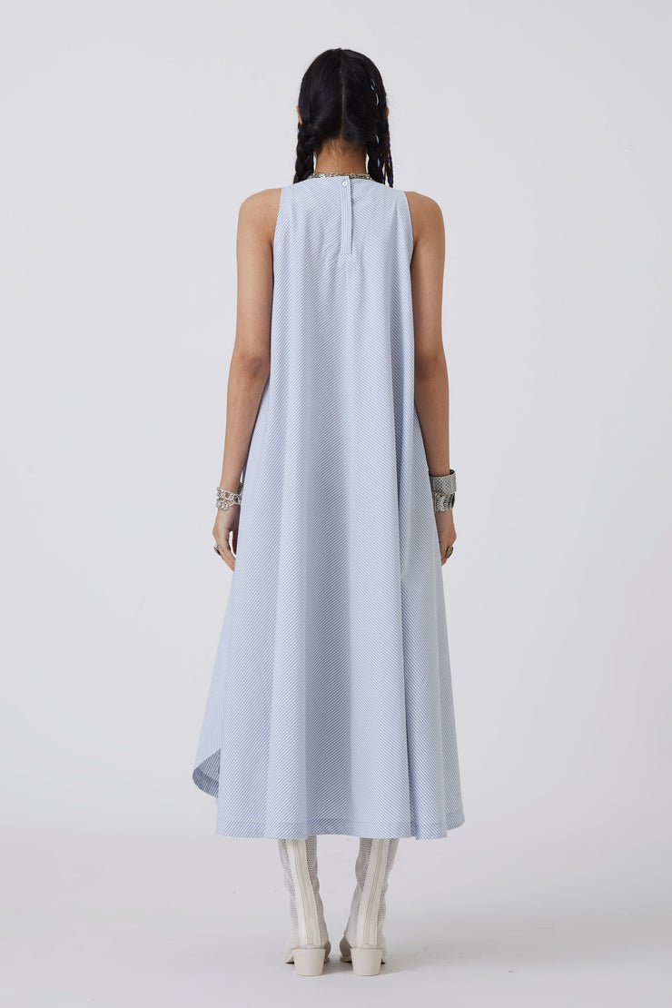 Audric Blue Stripe - Dress
