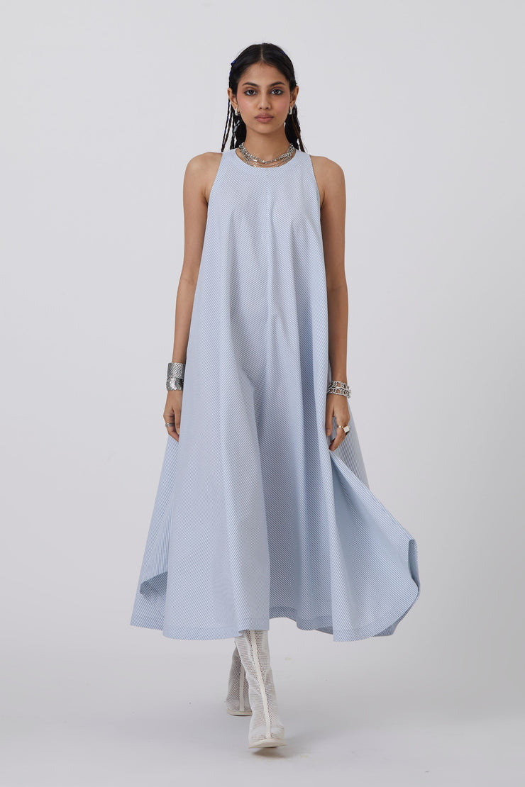 Audric Blue Stripe - Dress