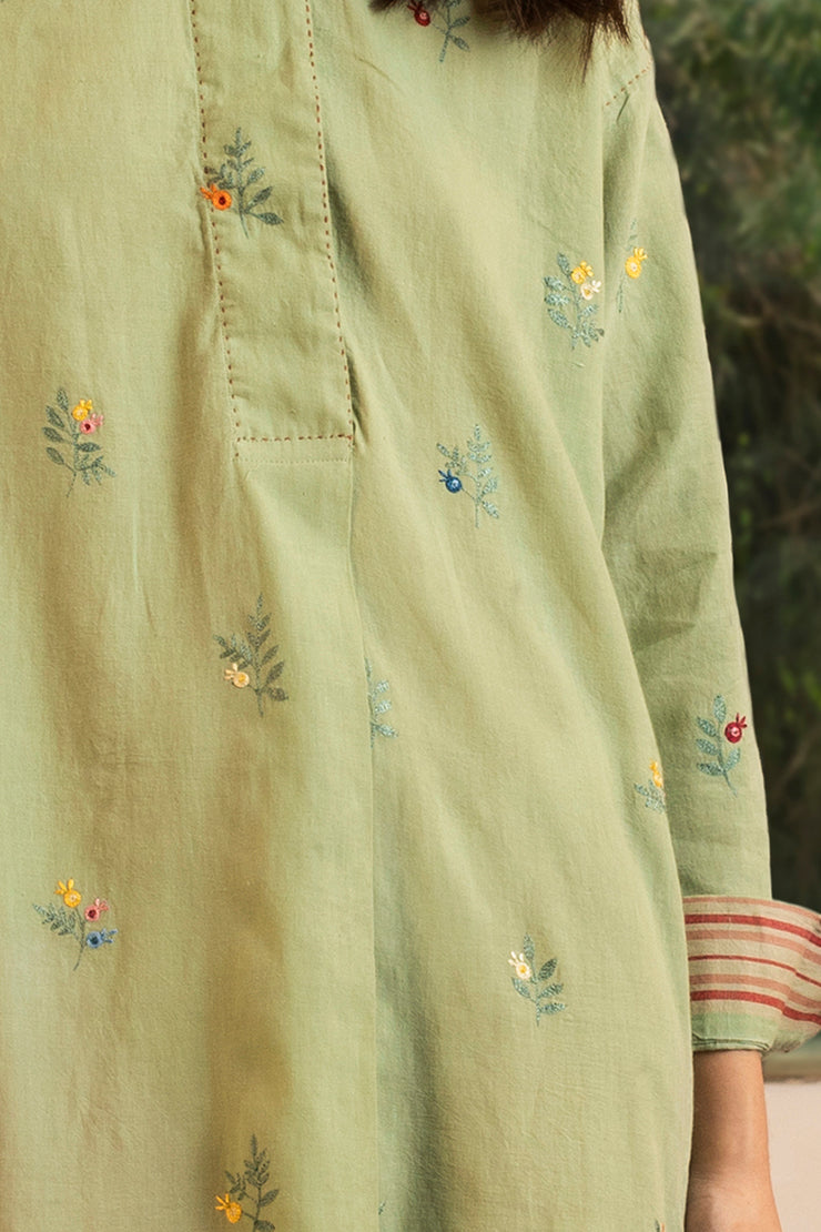Horace embroidered tunic