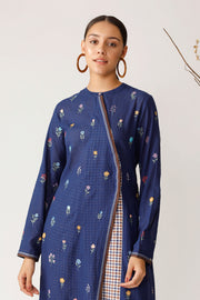 Ginkgo Multi embroidered tunic