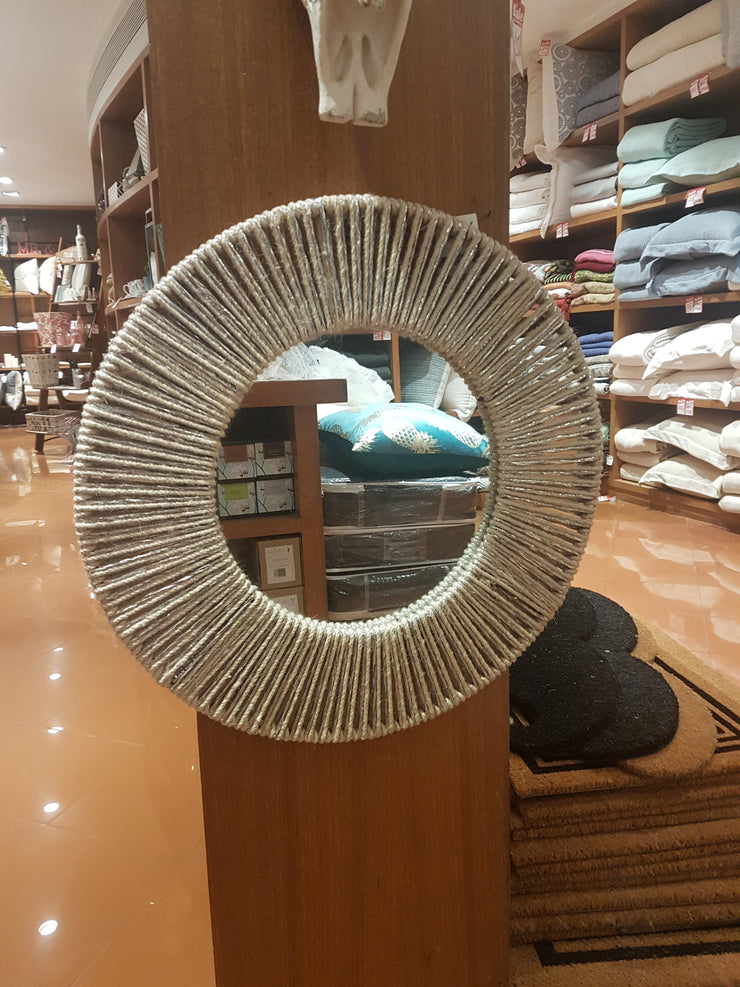 SIlver Lining Wall Mirror-Story Of India